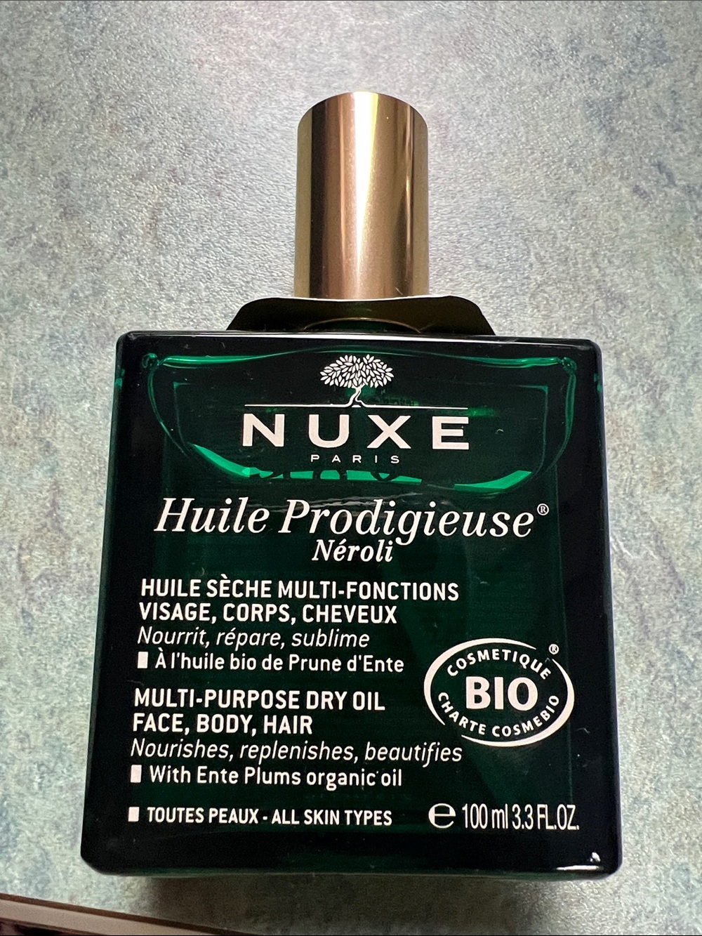 NUXE Huile Prodigieuse Néroli Green Bottle Multi-Purpose Dry Oil 100ml